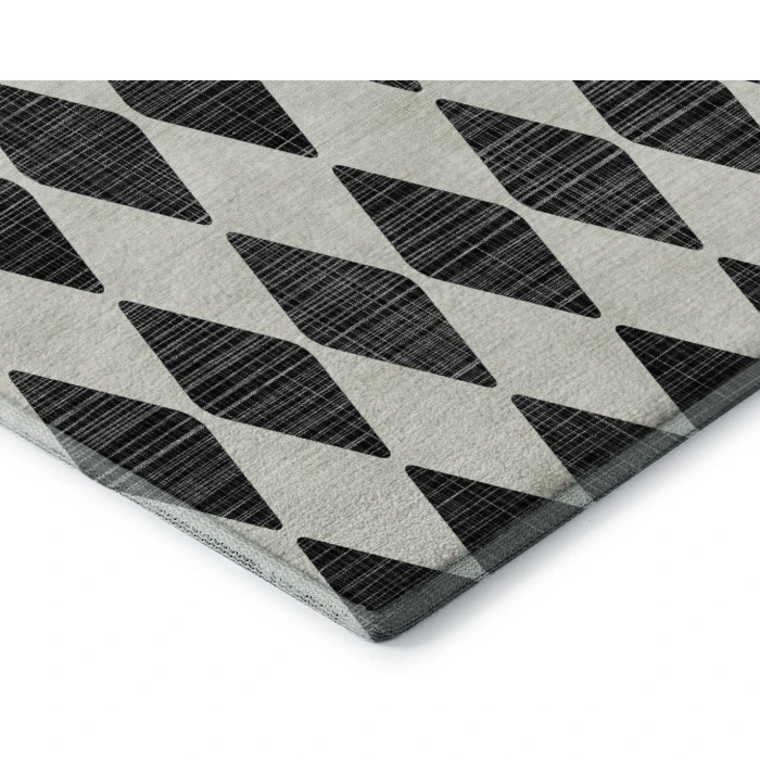 Addison Mayfield Black AMF578 9ft. x 12ft. Rect. Rug