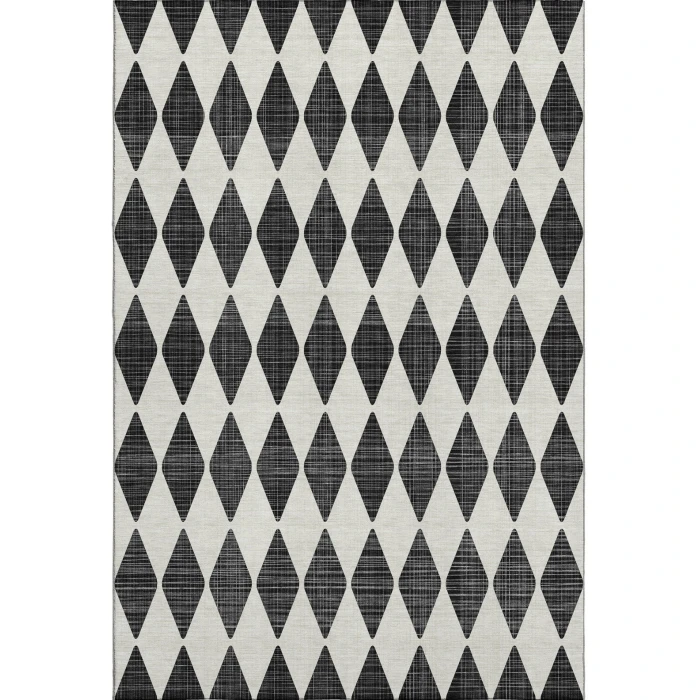 Addison Mayfield Black AMF578 9ft. x 12ft. Rect. Rug