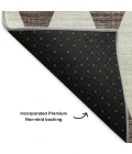 Addison Mayfield Brown AMF578 9ft. x 12ft. Rect. Rug