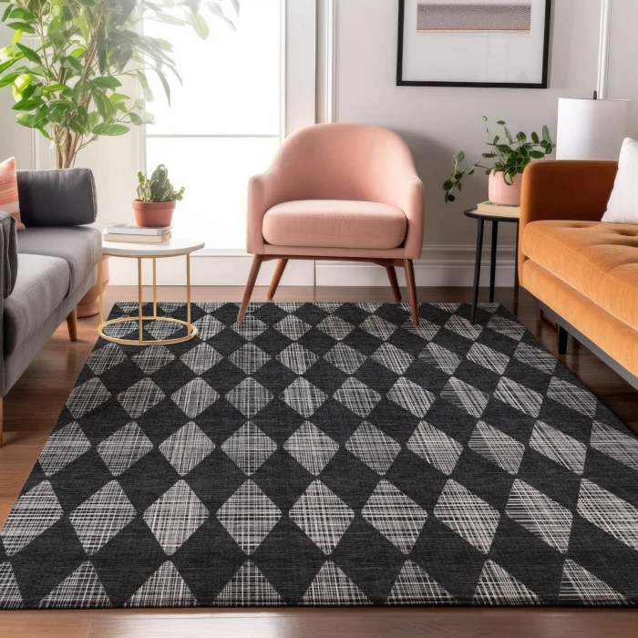 Addison Mayfield Gray AMF578 9ft. x 12ft. Rect. Rug