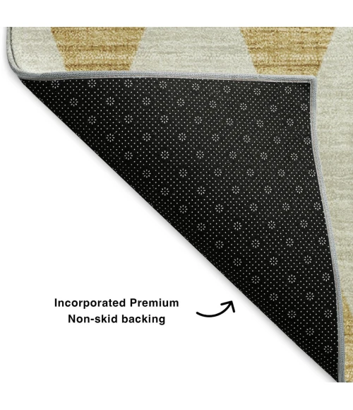 Addison Mayfield Gold AMF578 2ft. 3in. x 7ft. 6in. Rect. Rug