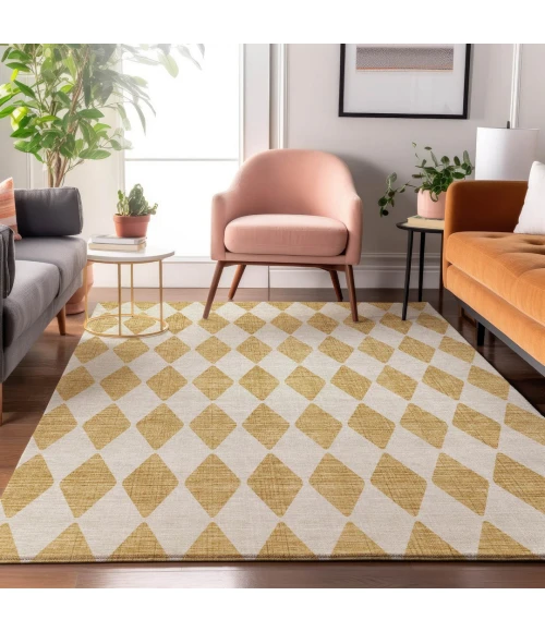 Addison Mayfield Gold AMF578 2ft. 3in. x 7ft. 6in. Rect. Rug