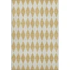 Addison Mayfield Gold AMF578 - 8ft. Round Rug