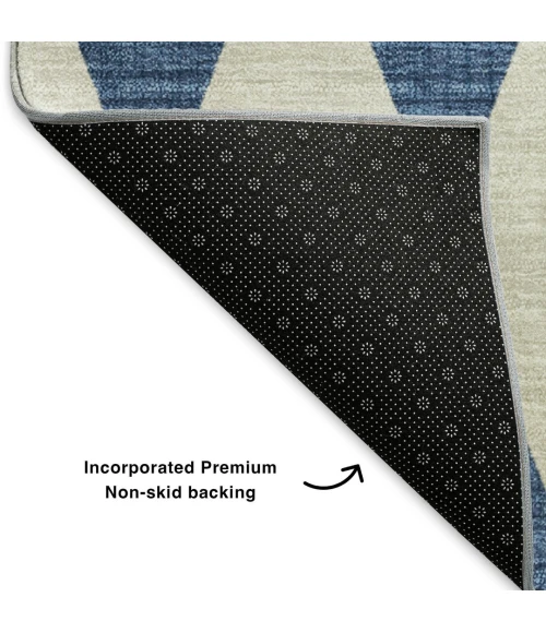 Addison Mayfield Blue AMF578 5ft. x 7ft. 6in. Rect. Rug