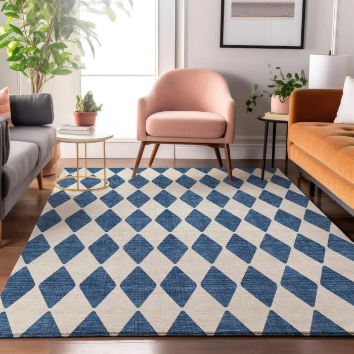 Addison Mayfield Blue AMF578 2ft. 3in. x 7ft. 6in. Rect. Rug