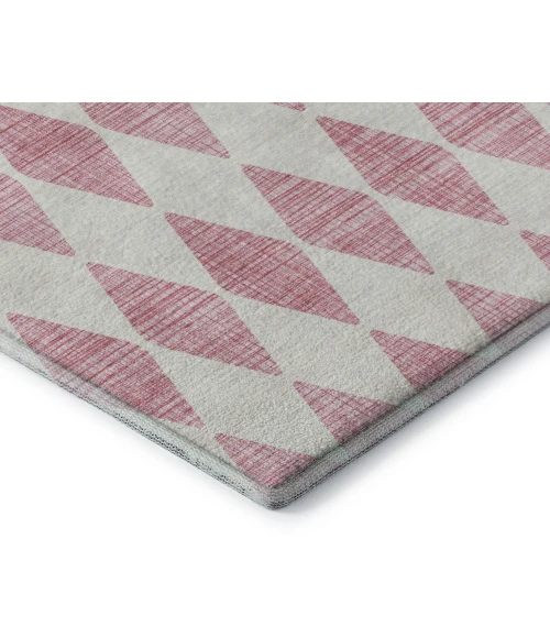 Addison Mayfield Pink AMF578 - 8ft. Round Rug