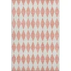 Addison Mayfield Orange AMF578 - 8ft. Round Rug