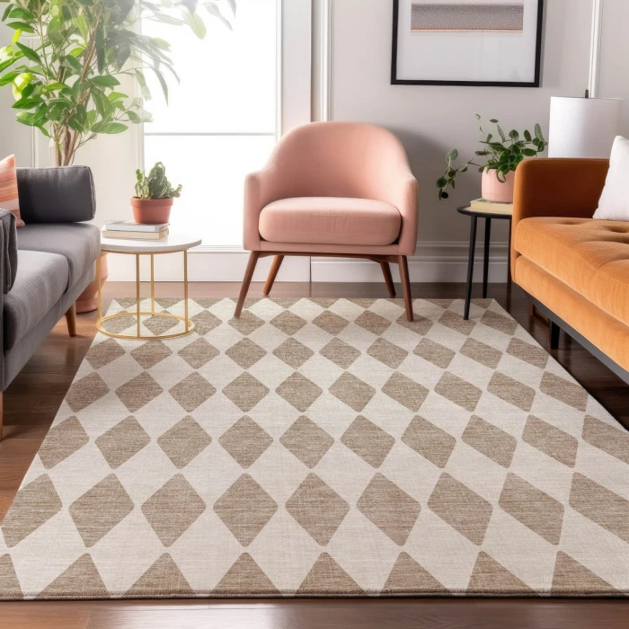 Addison Mayfield Brown AMF578 9ft. x 12ft. Rect. Rug