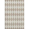 Addison Mayfield Brown AMF578 - 8ft. Round Rug
