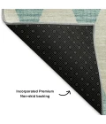 Addison Mayfield Teal AMF578 9ft. x 12ft. Rect. Rug