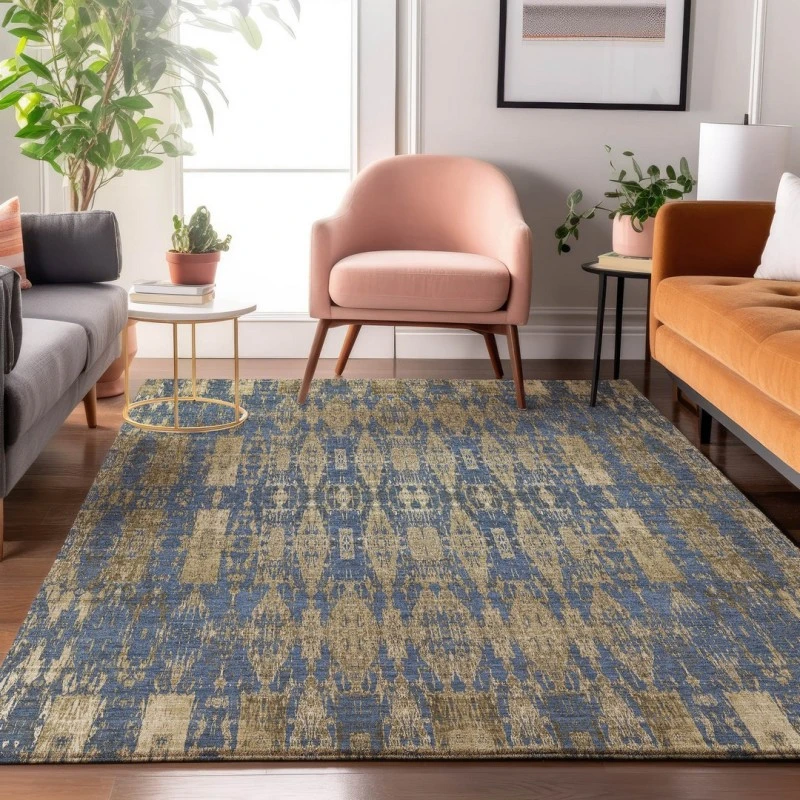 Addison Mayfield Blue AMF580 9ft. x 12ft. Rect. Rug