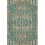 Addison Mayfield Teal AMF580 9ft. x 12ft. Rect. Rug