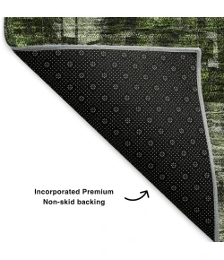 Addison Mayfield Green AMF581 5ft. x 7ft. 6in. Rect. Rug