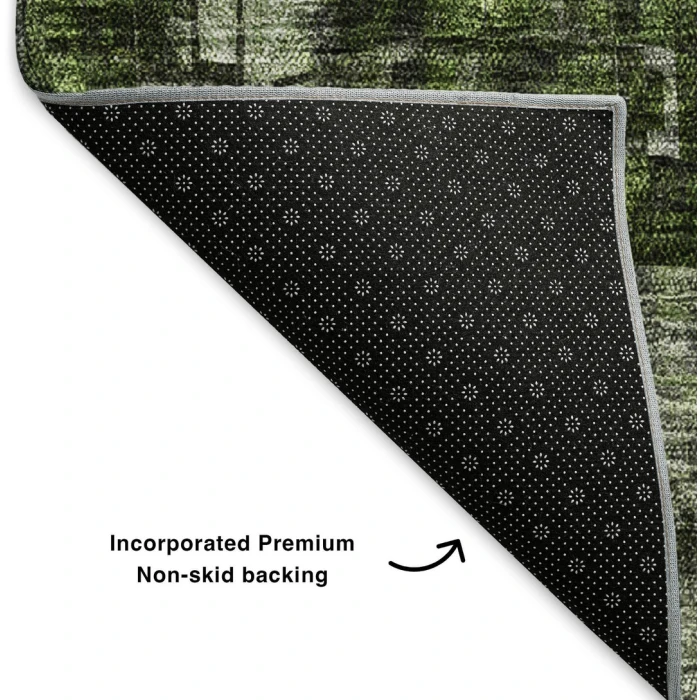 Addison Mayfield Green AMF581 5ft. x 7ft. 6in. Rect. Rug
