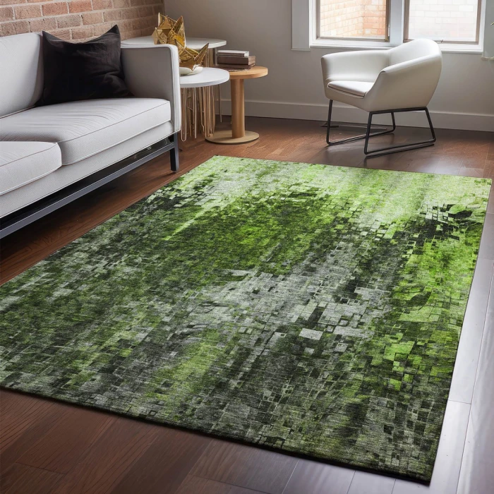 Addison Mayfield Green AMF581 5ft. x 7ft. 6in. Rect. Rug