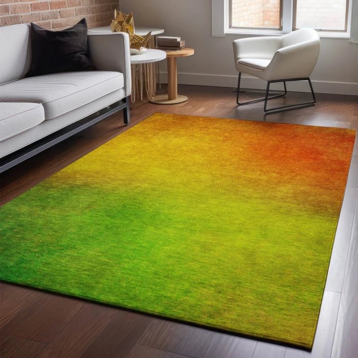 Addison Mayfield Orange AMF583 2ft. 3in. x 7ft. 6in. Rect. Rug