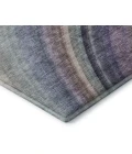 Addison Mayfield Brown AMF584 - 8ft. Round Rug
