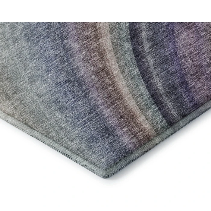 Addison Mayfield Brown AMF584 - 8ft. Round Rug