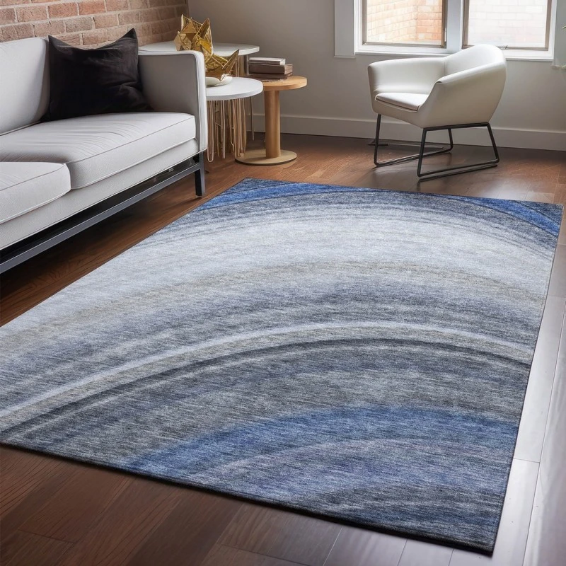 Addison Mayfield Blue AMF584 8ft. x 10ft. Rect. Rug