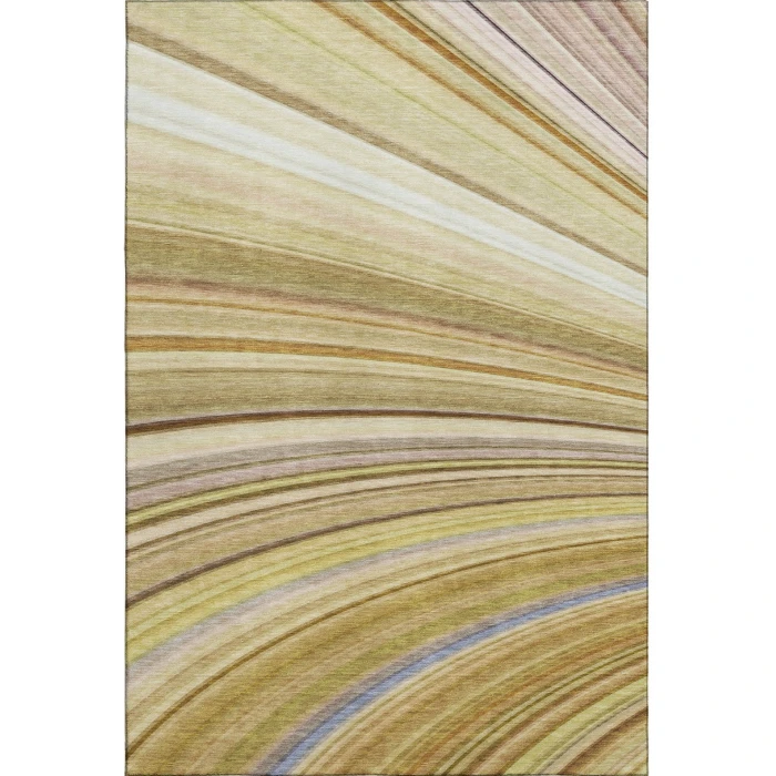 Addison Mayfield Brown AMF585 - 8ft. Round Rug