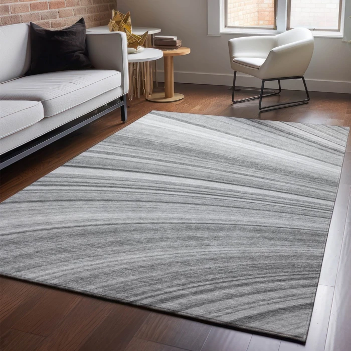 Addison Mayfield Gray AMF585 2ft. 3in. x 7ft. 6in. Rect. Rug