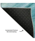 Addison Mayfield Teal AMF585 8ft. x 10ft. Rect. Rug