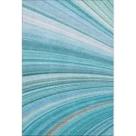 Addison Mayfield Teal AMF585 5ft. x 7ft. 6in. Rect. Rug