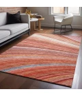 Addison Mayfield Orange AMF585 5ft. x 7ft. 6in. Rect. Rug