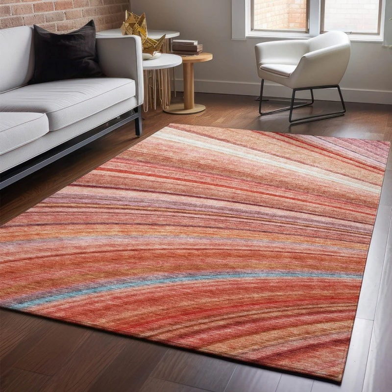 Addison Mayfield Orange AMF585 5ft. x 7ft. 6in. Rect. Rug