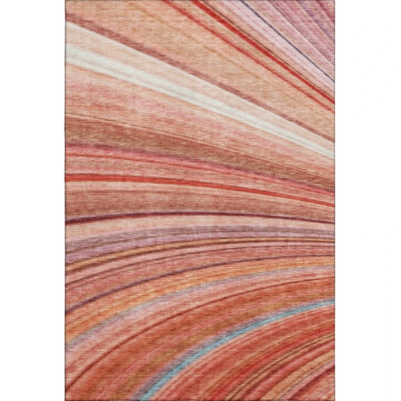 Addison Mayfield Orange AMF585 5ft. x 7ft. 6in. Rect. Rug