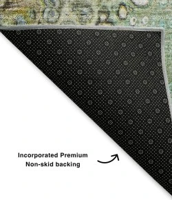 Addison Mayfield Teal AMF588 8ft. x 10ft. Rect. Rug
