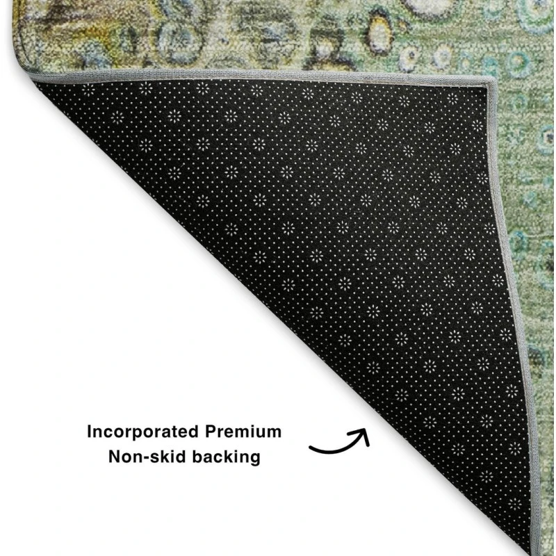Addison Mayfield Teal AMF588 8ft. x 10ft. Rect. Rug