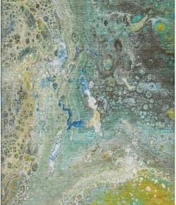 Addison Mayfield Teal AMF588 8ft. x 10ft. Rect. Rug