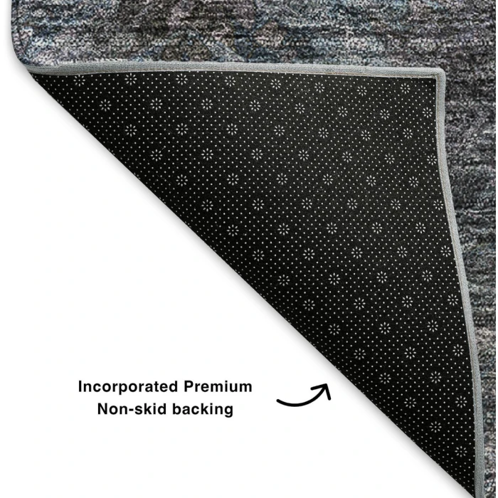 Addison Mayfield Blue AMF590 2ft. 3in. x 7ft. 6in. Rect. Rug