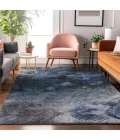 Addison Mayfield Blue AMF590 2ft. 3in. x 7ft. 6in. Rect. Rug