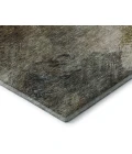 Addison Mayfield Brown AMF590 - 8ft. Round Rug