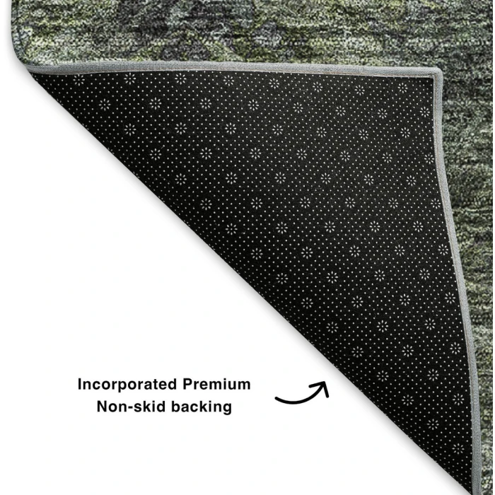 Addison Mayfield Green AMF590 8ft. x 10ft. Rect. Rug