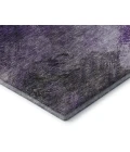 Addison Mayfield Purple AMF590 - 8ft. Round Rug