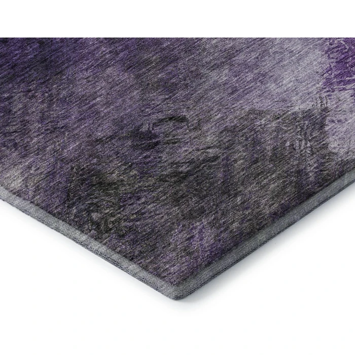 Addison Mayfield Purple AMF590 - 8ft. Round Rug