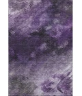 Addison Mayfield Purple AMF590 - 8ft. Round Rug