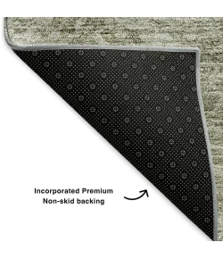 Addison Mayfield Brown AMF590 - 8ft. Round Rug