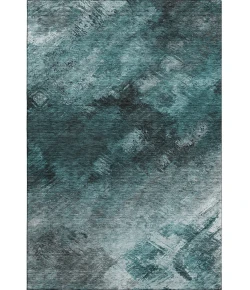 Addison Mayfield Teal AMF590 2ft. 3in. x 7ft. 6in. Rect. Rug