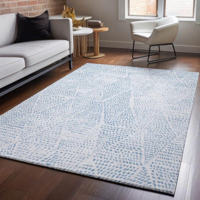 Addison Mayfield Blue AMF591 9ft. x 12ft. Rect. Rug