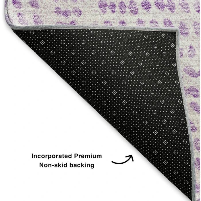 Addison Mayfield Purple AMF591 5ft. x 7ft. 6in. Rect. Rug