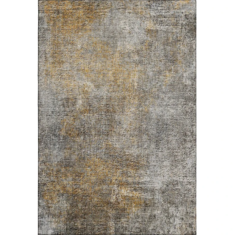 Addison Mayfield Gray AMF593 - 8ft. Round Rug