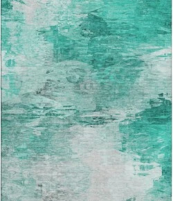 Addison Mayfield Teal AMF595 2ft. 3in. x 7ft. 6in. Rect. Rug
