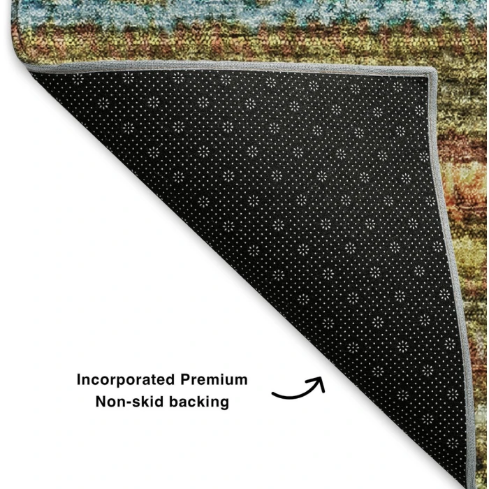 Addison Mayfield Orange AMF598 2ft. 3in. x 7ft. 6in. Rect. Rug