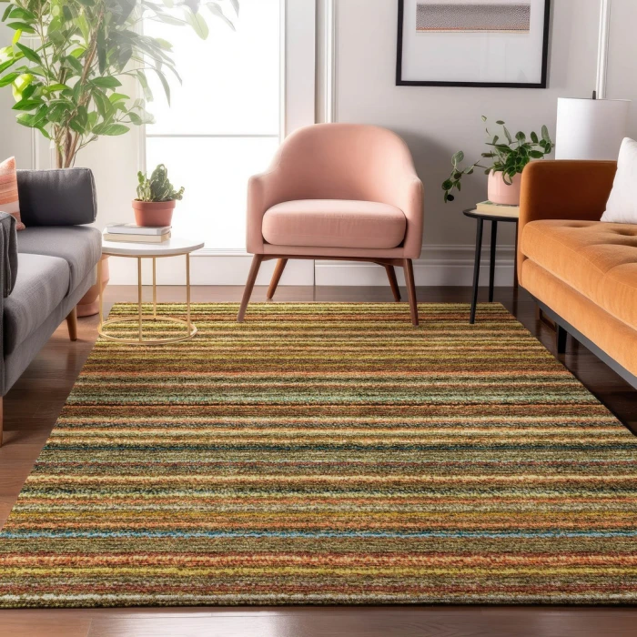 Addison Mayfield Orange AMF598 2ft. 3in. x 7ft. 6in. Rect. Rug
