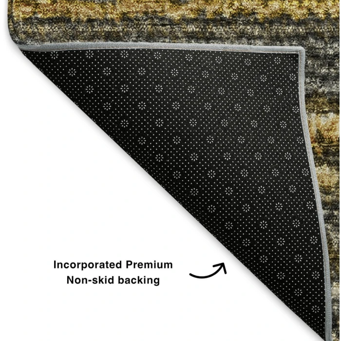 Addison Mayfield Gold AMF598 8ft. x 10ft. Rect. Rug
