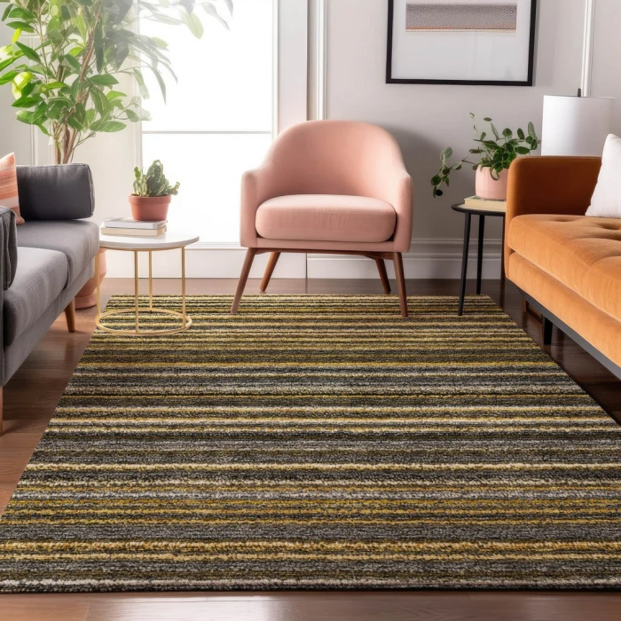 Addison Mayfield Gold AMF598 8ft. x 10ft. Rect. Rug